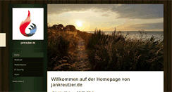 Desktop Screenshot of jankreutzer.de